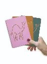A6 Notebook Set Of 3 Camel Gold Mix