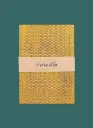 A5 Notebook gatefold, Ghutra, Gold
