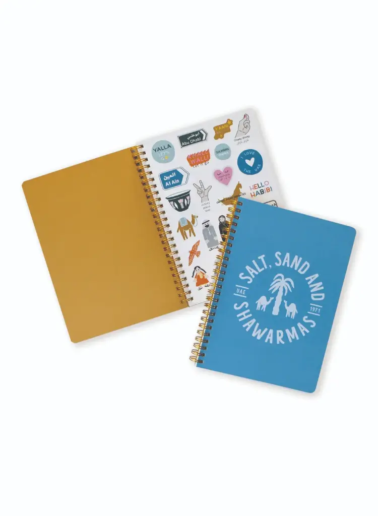 A5 Notebook Salt, Sand, and Shawarma
