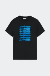 [Qasimi] QASIMI - JE31 HOUARI Regular Fit T-Shirt (Black)