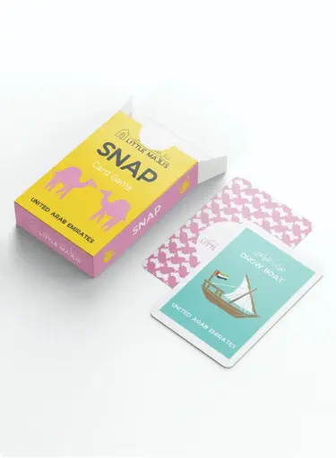 [Little Majlis] Card game, UAE snap